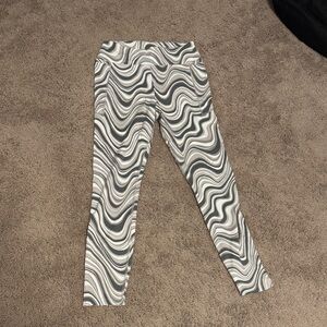 PINK Victoria's Secret Kids Leggings - Gray and White Swirl
